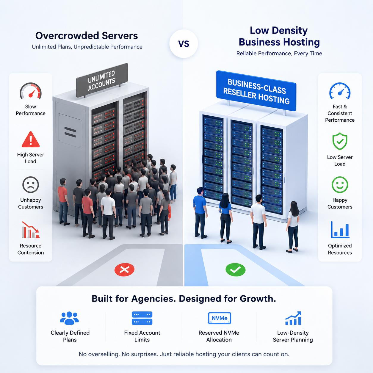hero-notoversold-indiaresellerhosting Low density business class reseller hosting India